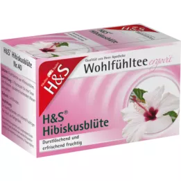 H&amp;S Hibiskus Blossom Filter Bag, 20x1.75 g