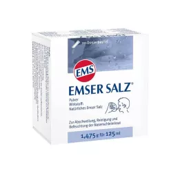 EMSER Sal 1,475 g en polvo, 20 uds