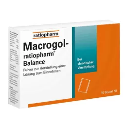 MACROGOL-ratiopharm Balance Plv.z.H.e.L.z.Einn., 10 uds