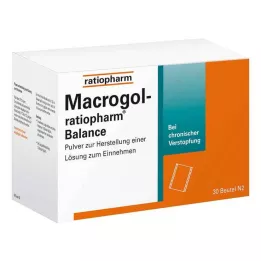 MACROGOL-ratiopharm Balance Plv.z.H.e.L.z.Einn., 30 uds
