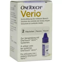 ONE TOUCH Solución de control Verio, 2 x 3,8 ml