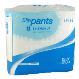 Pantalón Param Slip Basic Talla 3 (14 uds)