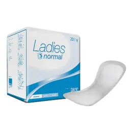 Param Ladies Plantillas de incontinencia básica normal, 20 st