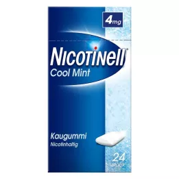 NICOTINELL Chicle Cool Mint 4 mg, 24 uds