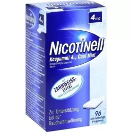 NICOTINELL Masticando chicle Cool Mint 4 mg, 96 pz