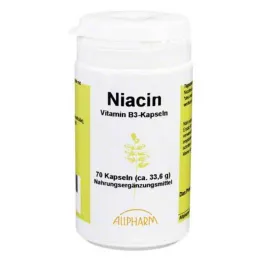 Cápsulas de niacina, 70 piezas