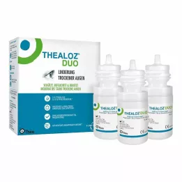 THEALOZ Gotas oftálmicas Duo, 3X10 ml