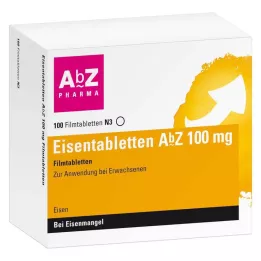 EISENTABLETTEN AbZ 100 mg comprimidos recubiertos con película, 100 uds