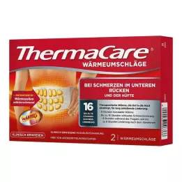 THERMACARE Fajas para la espalda S-XL para aliviar el dolor, 2 piezas