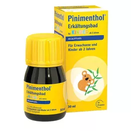 PINIMENTHOL Baño frío para niños a partir de 2 años, Eucalipto, 30 ml
