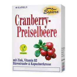 CRANBERRY PREISELBEERE cápsulas, 60 uds