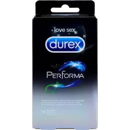 DUREX Condones de Performa, 14 pz