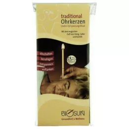 BIOSUN Velas de oído tradicionales, 10 piezas