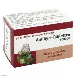ANTIHYP Tabletas Schuck, 50 uds