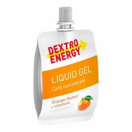 DEXTRO ENERGY Gel líquido para nutrición deportiva naranja, 60 ml