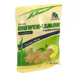 INGWER LEMON Bombones + Vitamina C, 75 g
