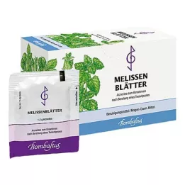 MELISSENBLÄTTER Bolsas de filtro de té, 20 x 1,5 g