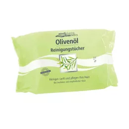 OLIVENÖL TOALLITAS LIMPIADORAS, 25 uds