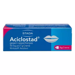 ACICLOSTAD Crema contra el herpes labial, 2 g