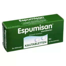 ESPUMISAN Comprimidos masticables, 50 uds
