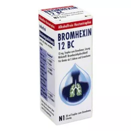 BROMHEXIN 12 BC Gotas orales, 30 ml