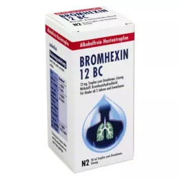 BROMHEXIN 12 BC Gotas orales, 50 ml