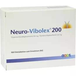 NEURO VIBOLEX 200 tabletas recubiertas de películas, 100 pz