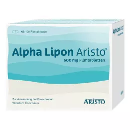 ALPHA LIPON Aristo 600 mg comprimidos recubiertos con película, 100 uds