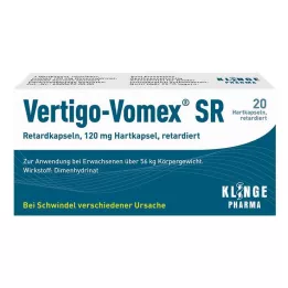 VERTIGO-VOMEX SR Cápsulas de liberación sostenida, 20 uds