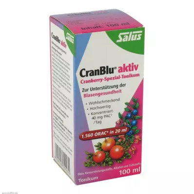 CRANBLU tónico activo, 100 ml CRANBLU tónico activo, 100 ml