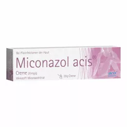 MICONAZOL Crema de acis, 20 g