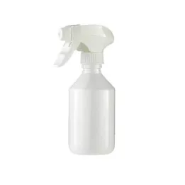 Botella pulverizadora blanca, 250 ml