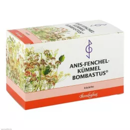 ANIS FENCHEL Bolsas de filtro de alcaravea Bombastus, 20X2 g