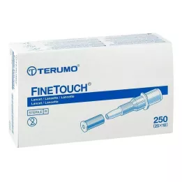TERUMO Lancetas desechables FineTouch, 250 uds