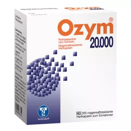 OZYM 20.000 cápsulas duras gastrorresistentes, 200 uds