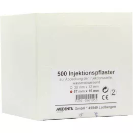 INJEKTIONSPFLASTER 16x57 mm, 500 uds