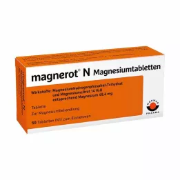 MAGNEROT N Tabletas de magnesio, 50 uds