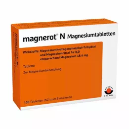 MAGNEROT N Tabletas de magnesio, 100 uds