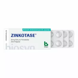 ZINKOTASE Comprimidos recubiertos con película, 50 uds