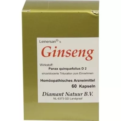 GINSENG Cápsulas, 60 pz
