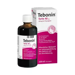 TEBONIN Solución forte 40 mg, 100 ml