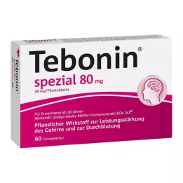 TEBONIN Comprimidos especiales recubiertos con película de 80 mg, 60 uds