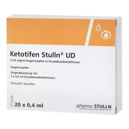 KETOTIFEN Stulln UD Gotas oftálmicas monodosis, 20 unidades de 0,4 ml