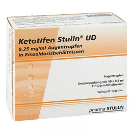 KETOTIFEN Stulln UD Gotas oftálmicas monodosis, 50 unidades de 0,4 ml