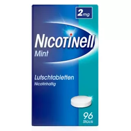 NICOTINELL Pastillas de menta de 2 mg, 96 uds