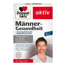 DOPPELHERZ Cápsulas para la salud masculina, 30 uds