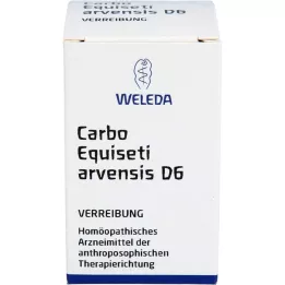 CARBO EQUISETI arvensis D 6 Trituración, 20 g