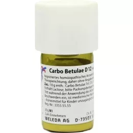 CARBO BETULAE D 12 Trituration, 20 g
