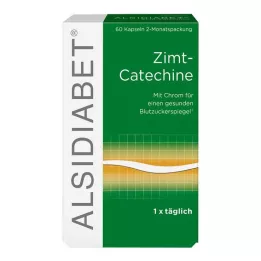 ALSIDIABET Catequinas de canela para diabéticos II Cápsulas, 60 uds