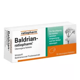 BALDRIAN-RATIOPHARM Comprimidos recubiertos, 30 uds